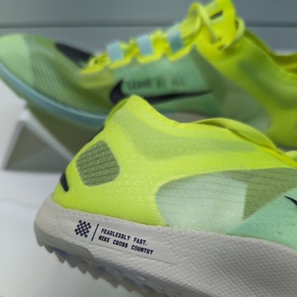 Nike Zoom Victory 5 XC Volt Mint Foam AJ0847-702 Track Field Distance Spikes 6.5 - Picture 6 of 8